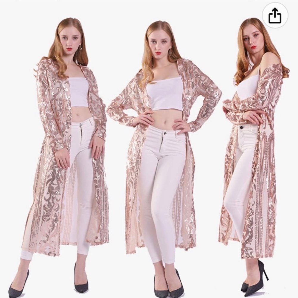 Rose Gold Duster
